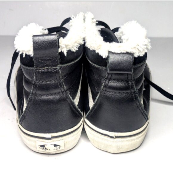 Vans Sk8-Hi MTE Women's Size 7.5 black winter shoes - Picture 2 of 8